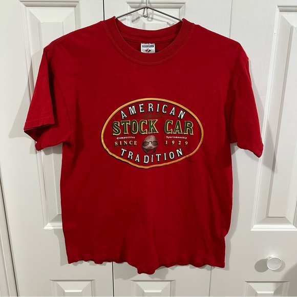 Jerzees Other - Y2K American Stock Car Shirt